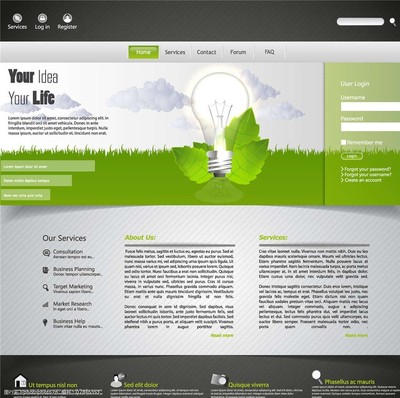 網站設計與網頁模板 從概念到視覺呈現的核心要素